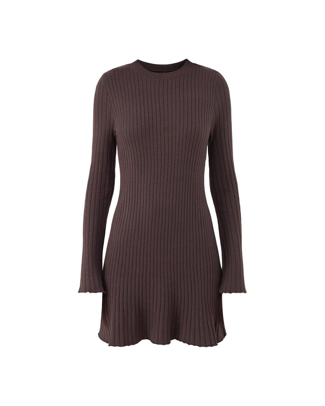 ONLY Purple Michella Knitted Mini Dress –