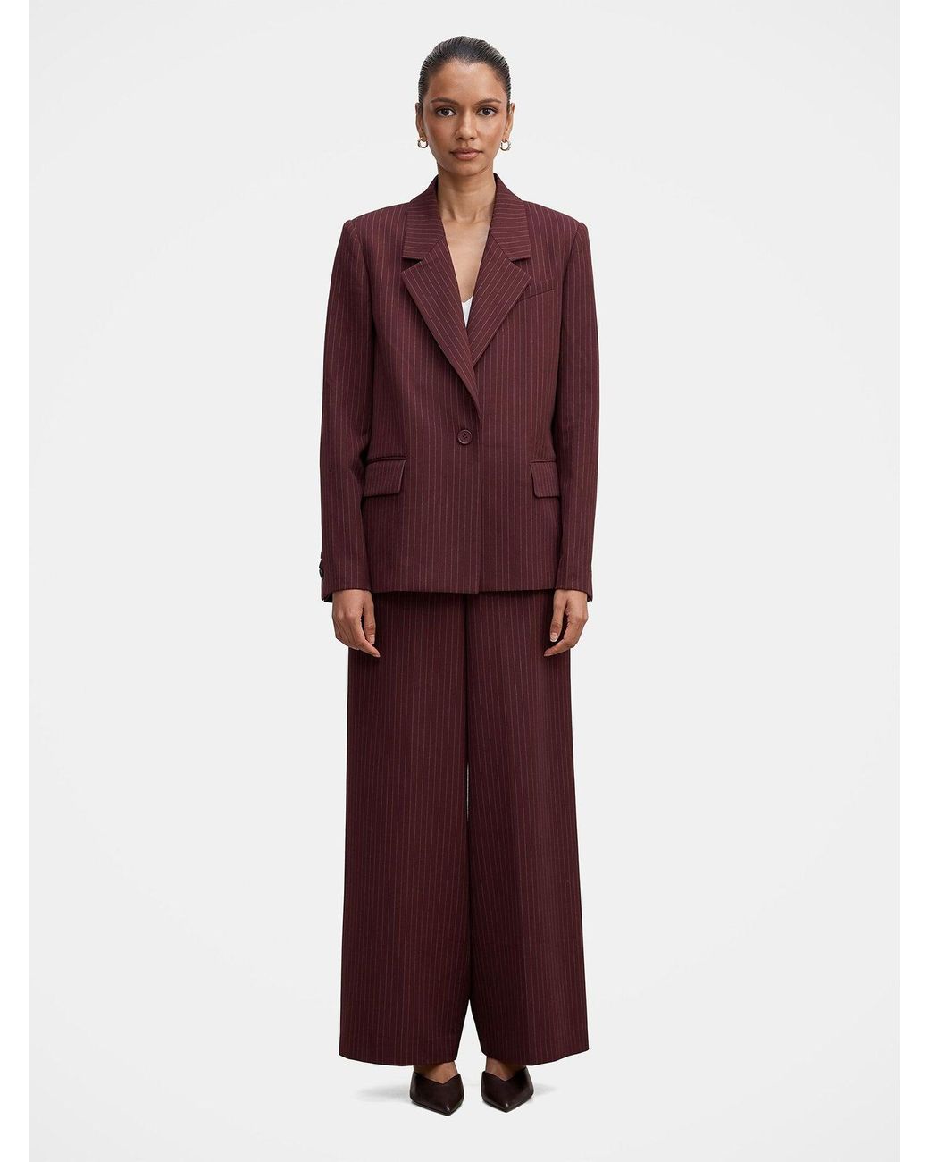 Forever New Purple Paloma Petite Single Breasted Blazer