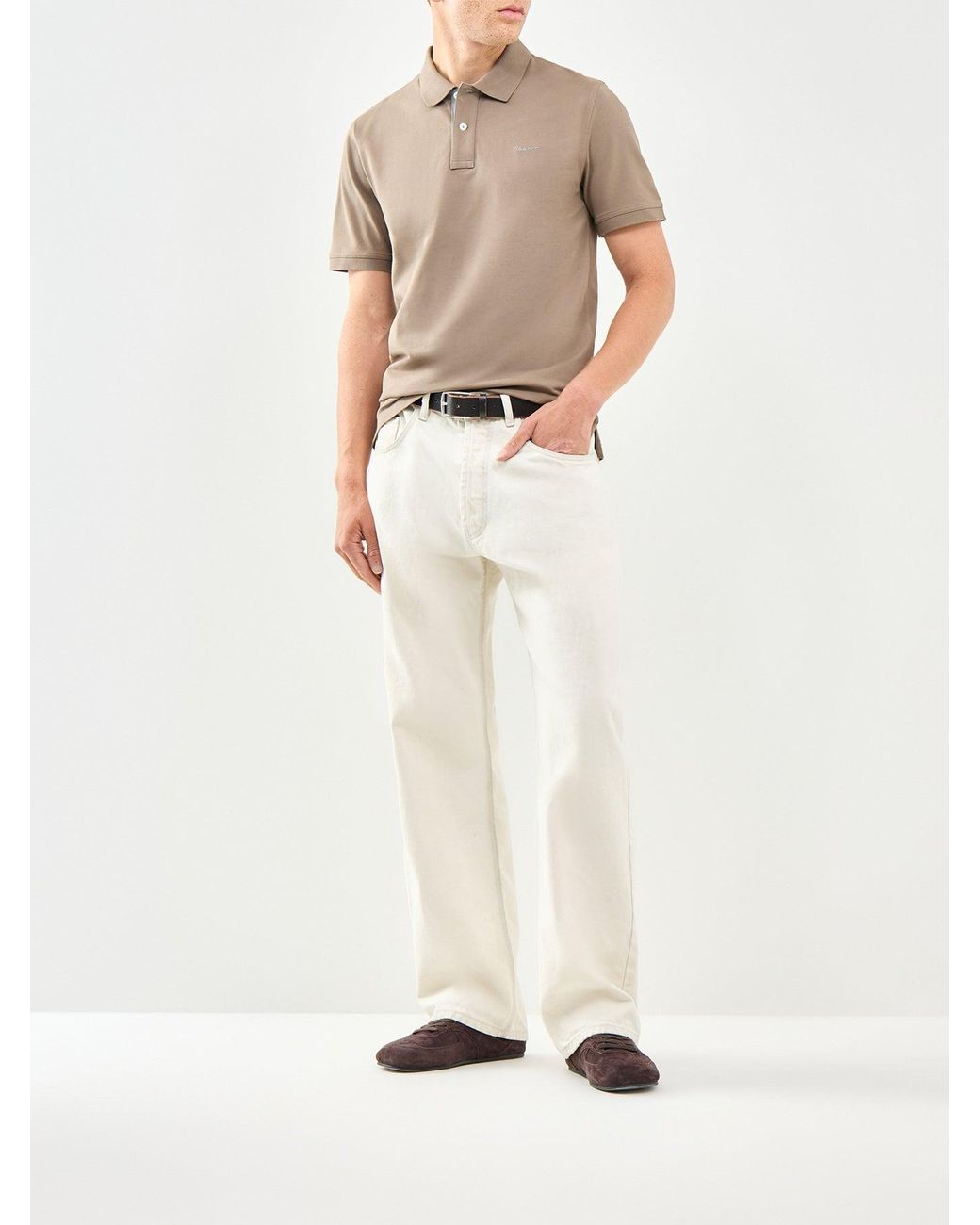Gant Natural Contrast Pique Polo for men