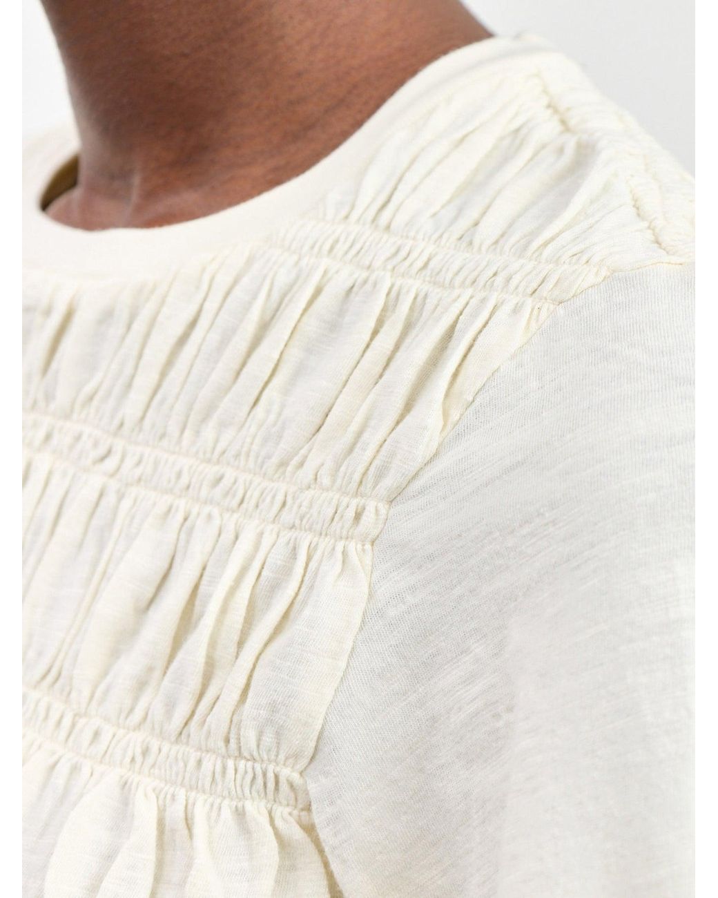 FRNCH White Marica Top Cream
