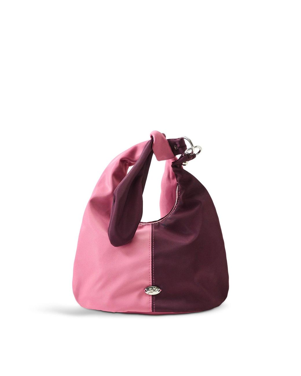 Damson Madder Pink Gene Mini Tie Tote Bag, Nylon