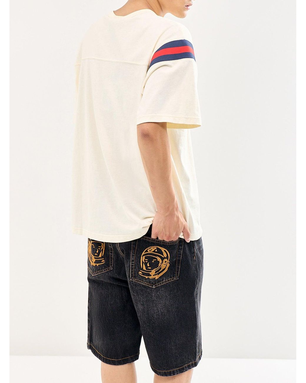 BBCICECREAM Pink Astro Sport T-Shirt Cream for men