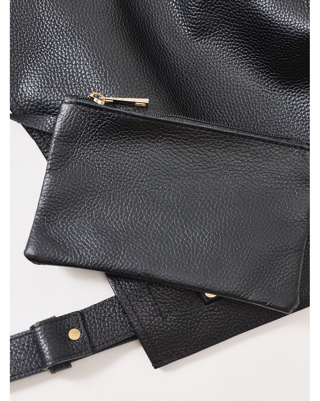 Marlon Black Darcie Lock Shoulder Bag