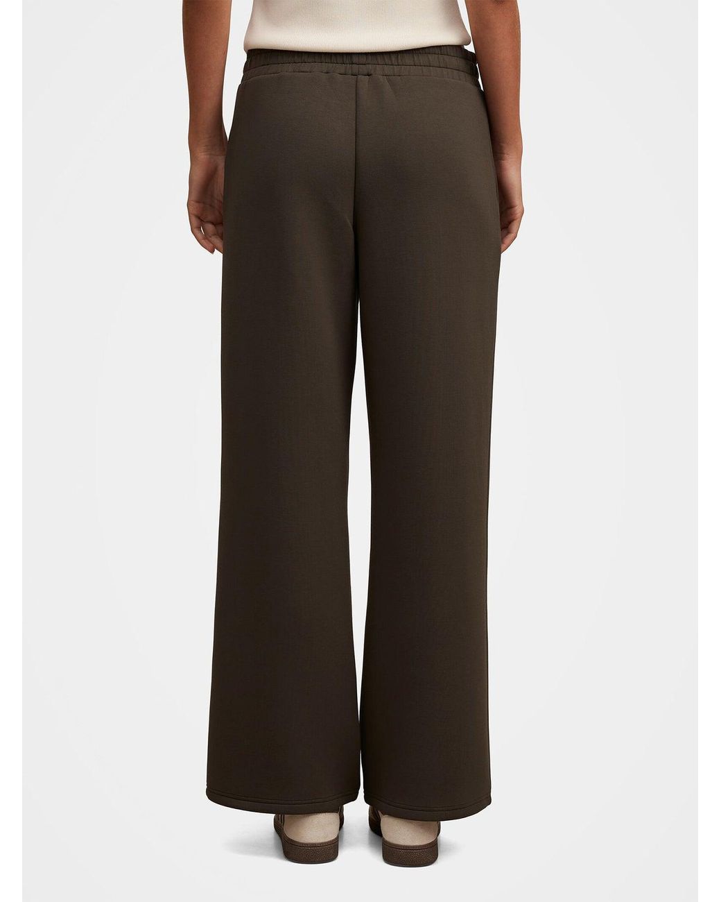 Forever New Black Hunter Wide Leg Lounge Trousers