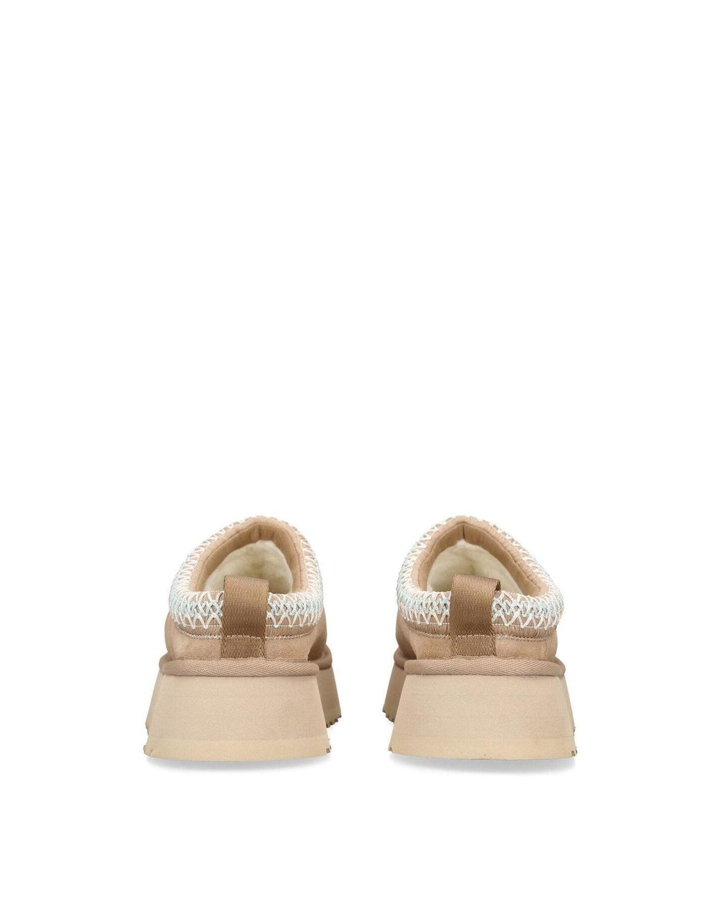 Ugg Natural Tazz Suede Slip Ons