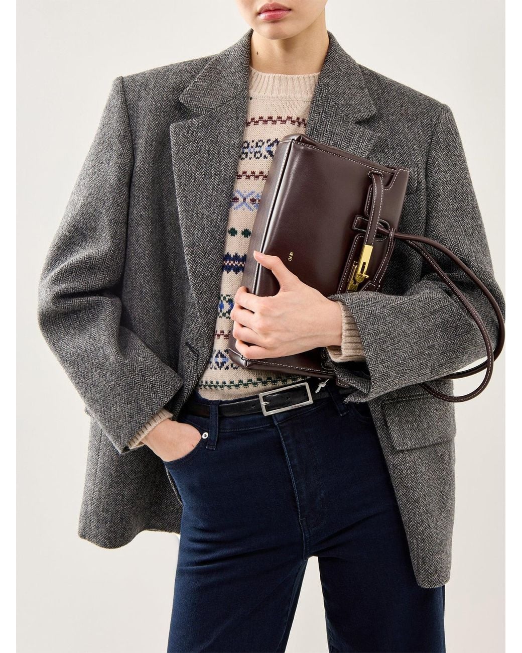 JW PEI Gray Yara Shoulder Bag