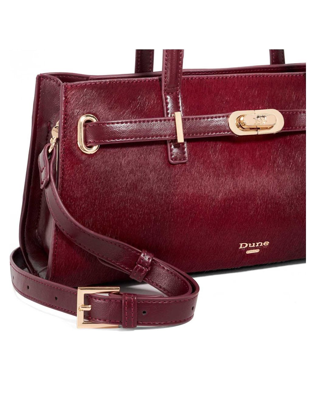 Dune Red Depend Shoes Bag