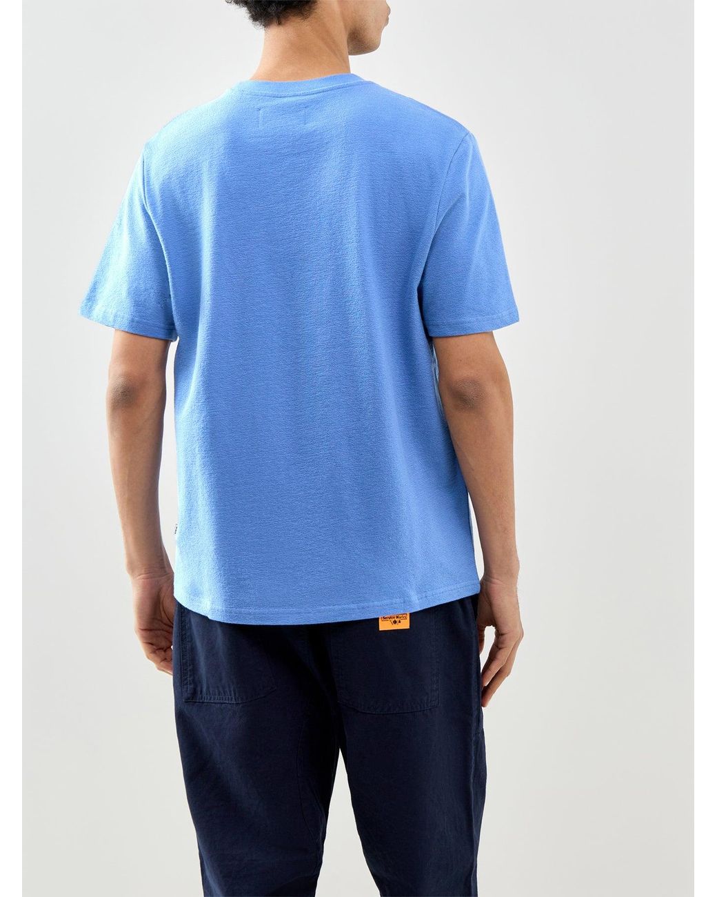 Wax London Blue Dean Short Sleeve T-Shirt for men