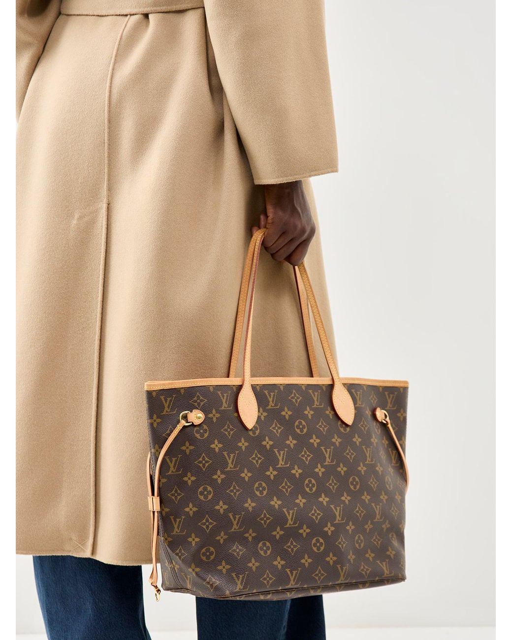 Le Prix Brown Louis Vuitton Monogram Neverfull Mm Tote Bag