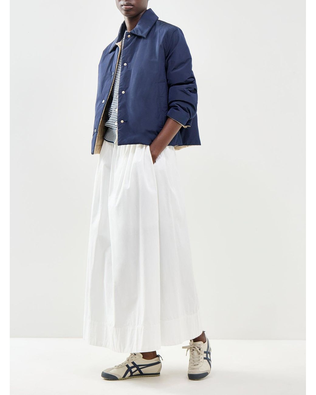 Weekend by Maxmara Blue Falena Quilted Jacket