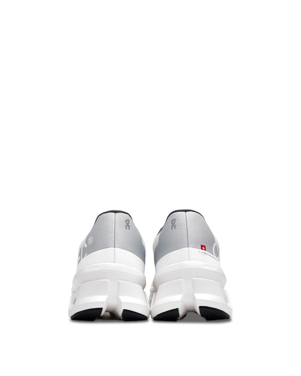 On Shoes White Cloudmster Running Trainers for men