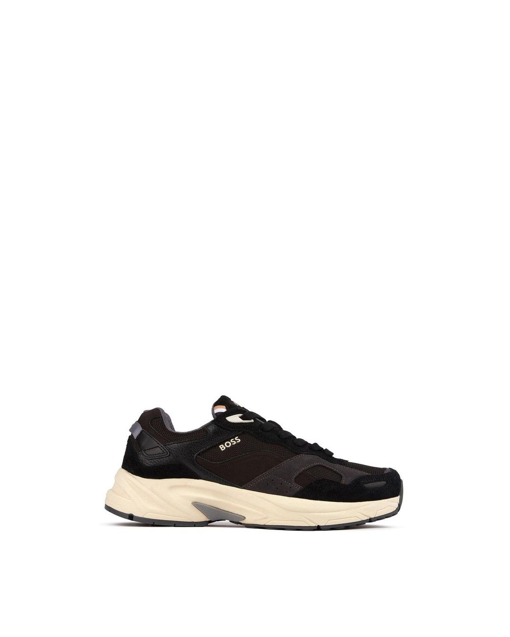 Boss White Levitt Run Trainers for men