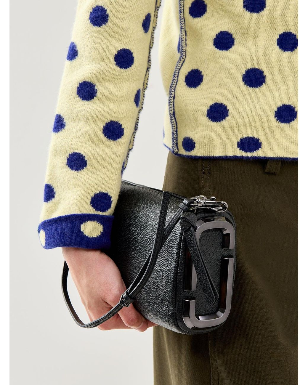 Marc Jacobs Black The Snapshot Shoulder Bag