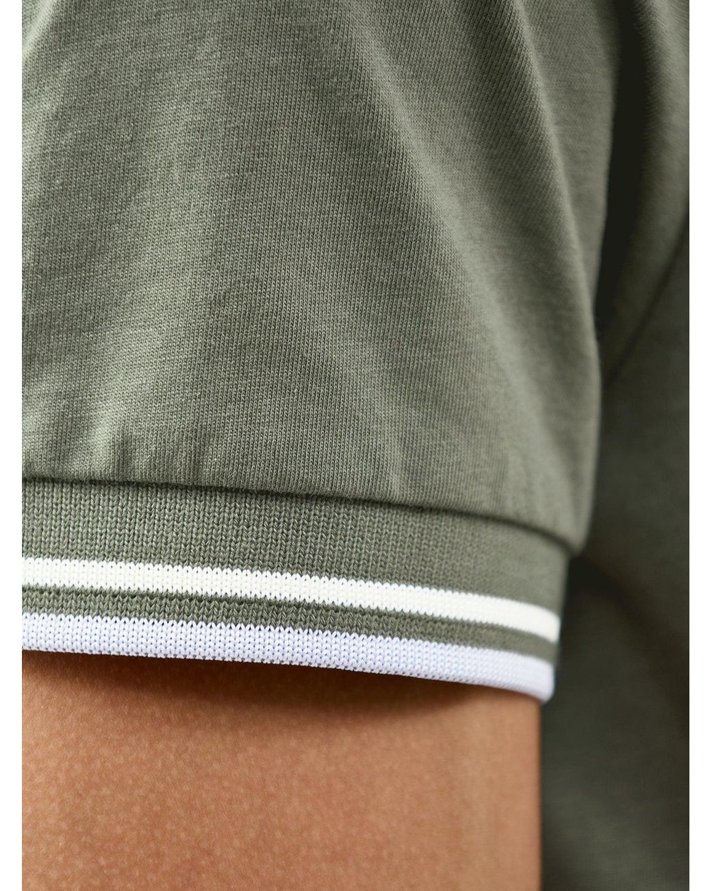 Fred Perry Green Twin Tipped T-Shirt for men