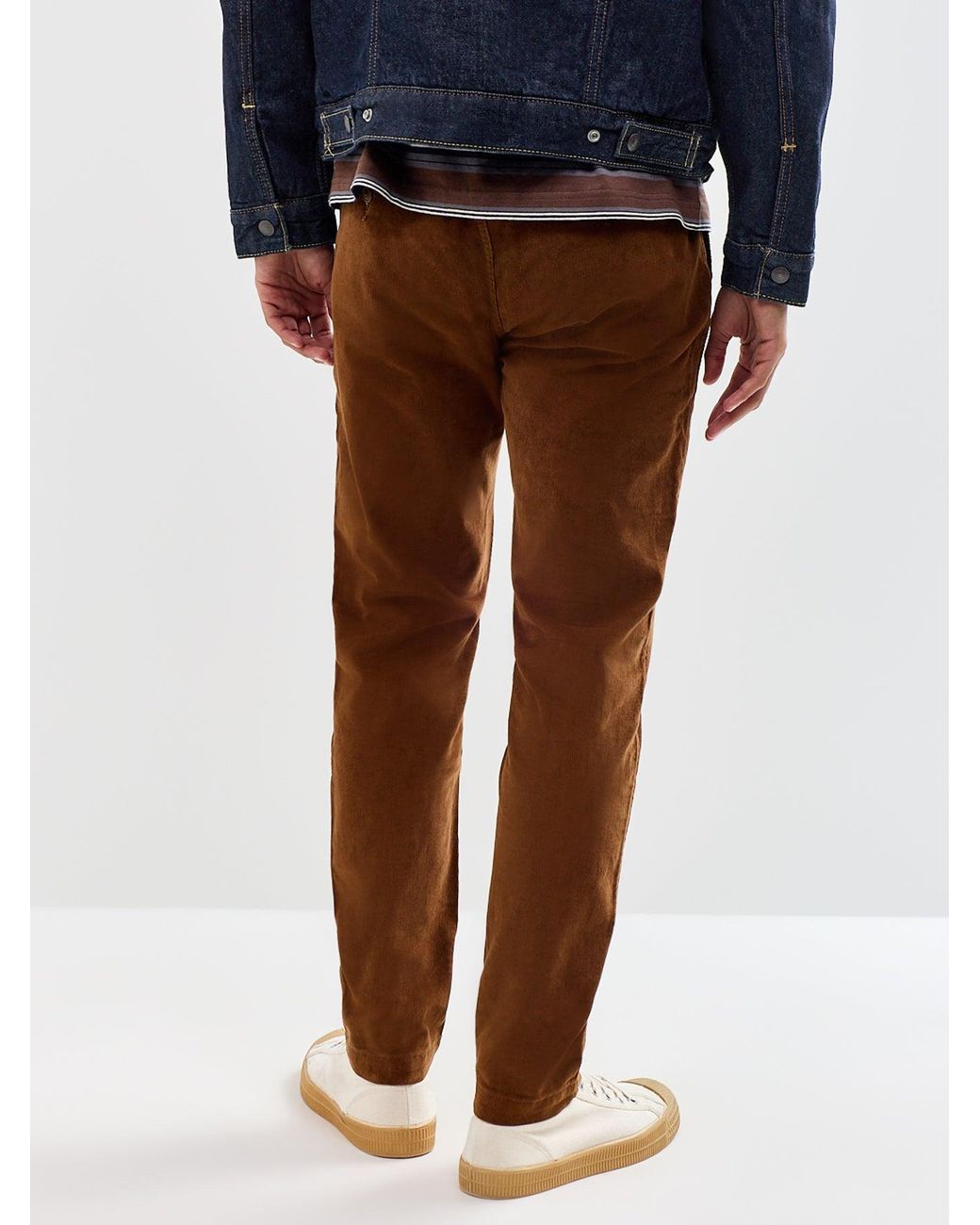 Levi's Brown Cord Chinos for men