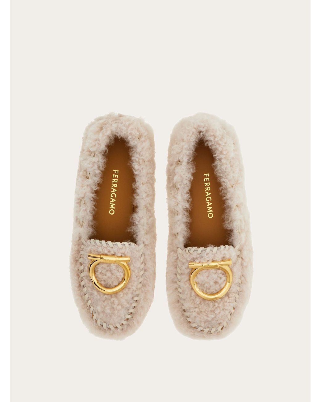 Ferragamo Natural Maxi Gancini Driver