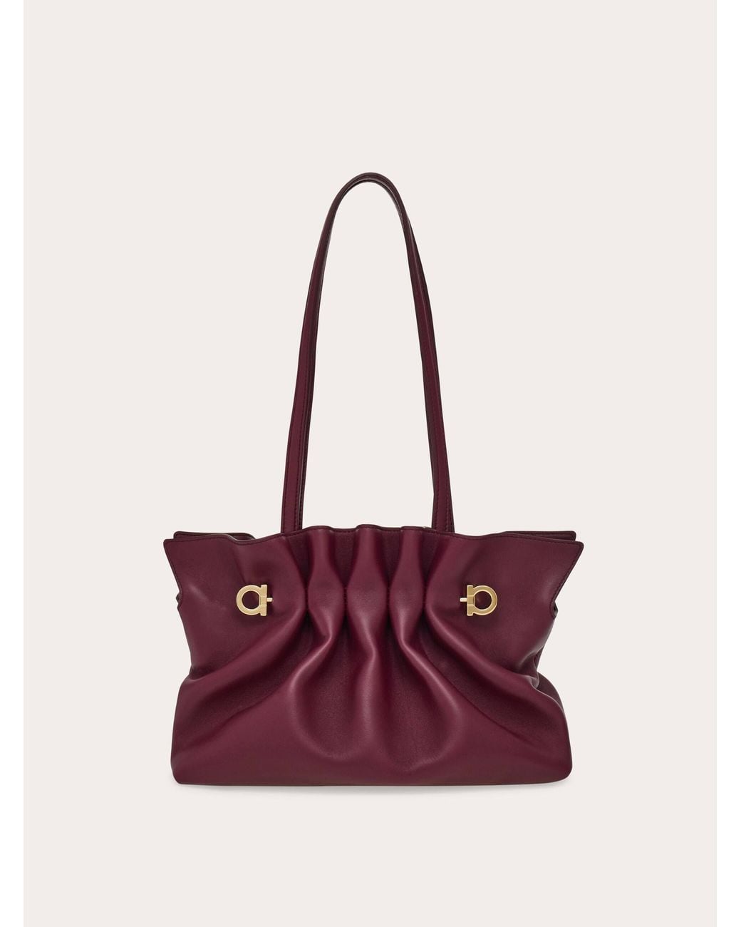 Ferragamo Purple Soft-Bag (S)