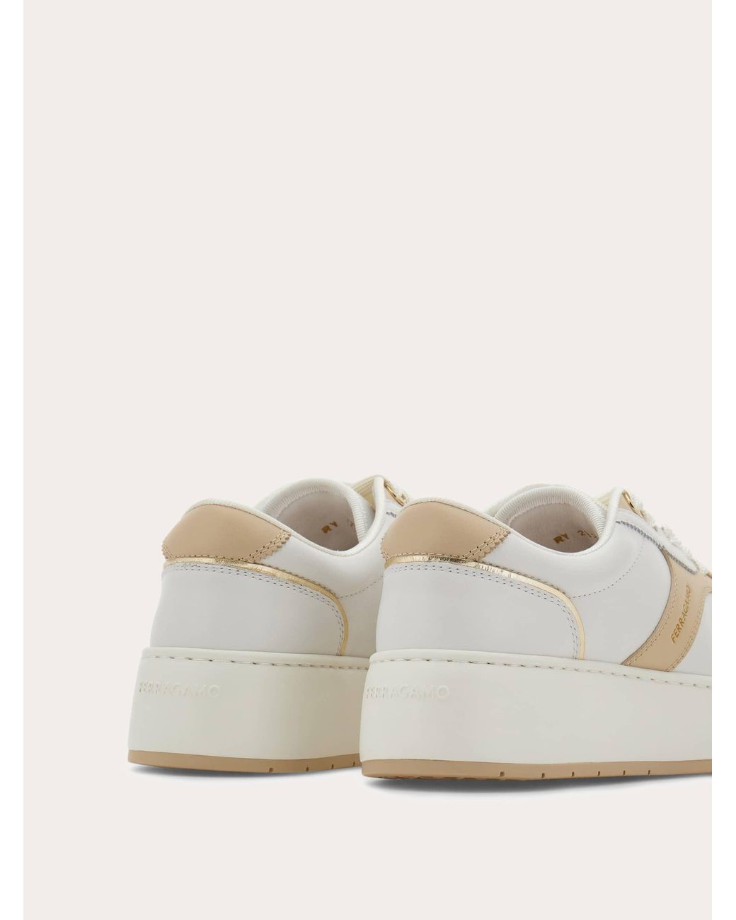 Ferragamo White Sneakers