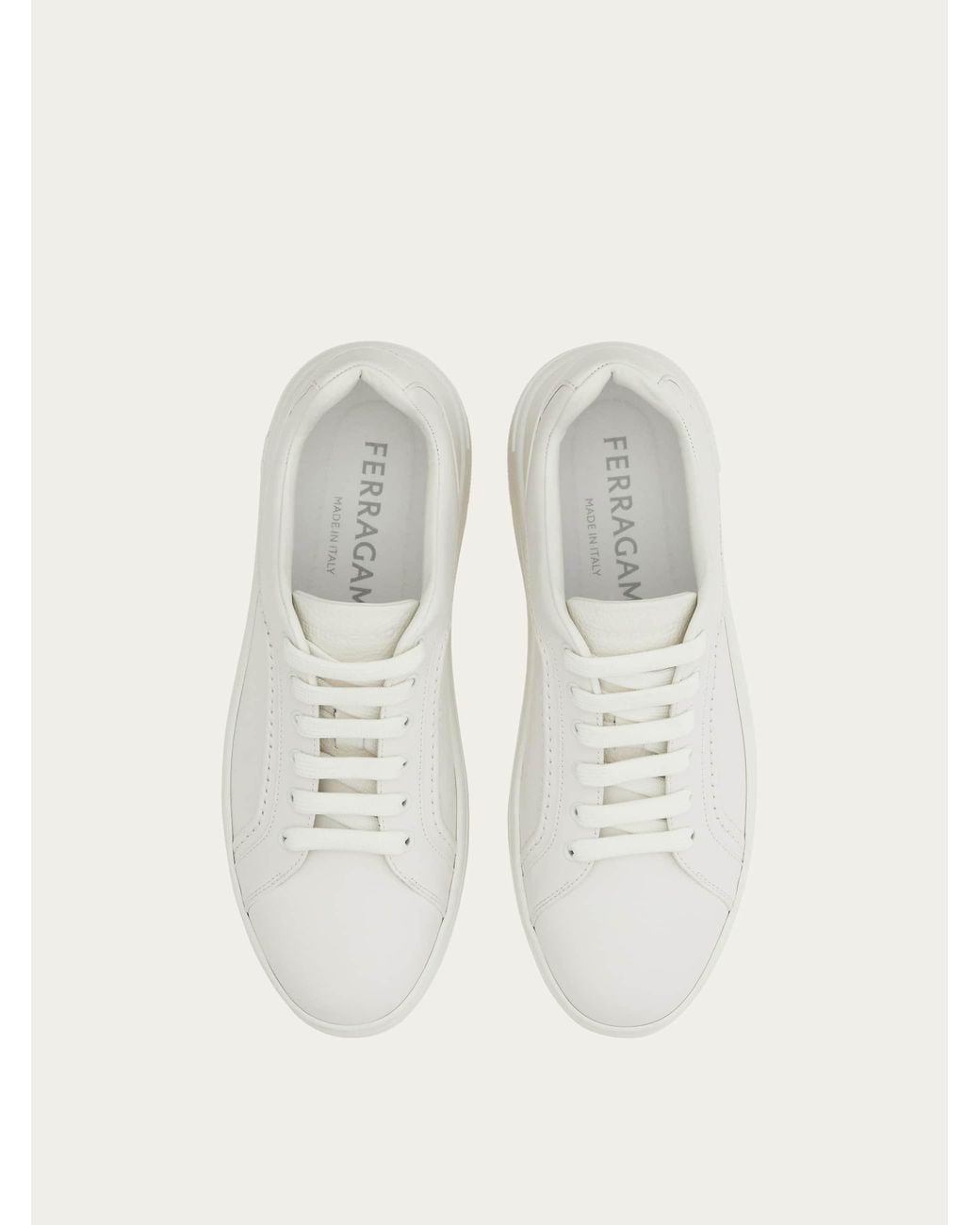 Ferragamo Natural Low Top Sneaker for men