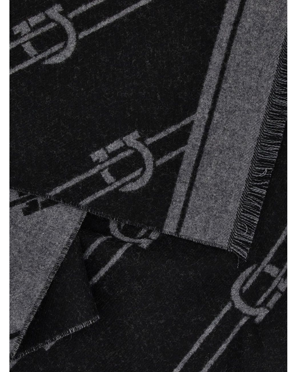 Uomo Sciarpa di Ferragamo in Black da Uomo