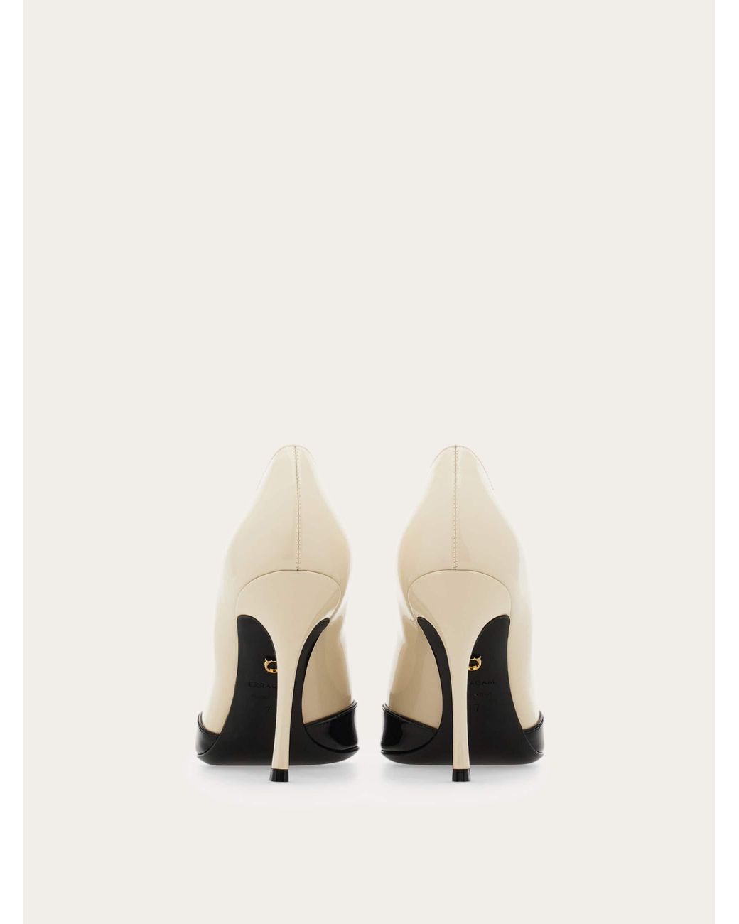Ferragamo Natural Bicolor Pump .5