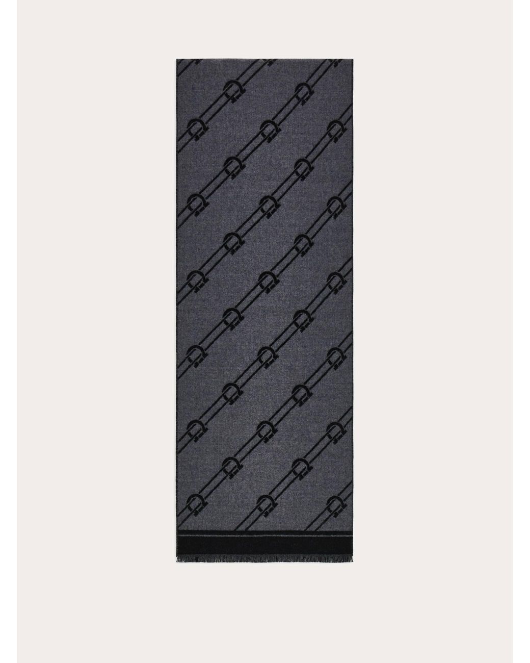 Uomo Sciarpa di Ferragamo in Black da Uomo