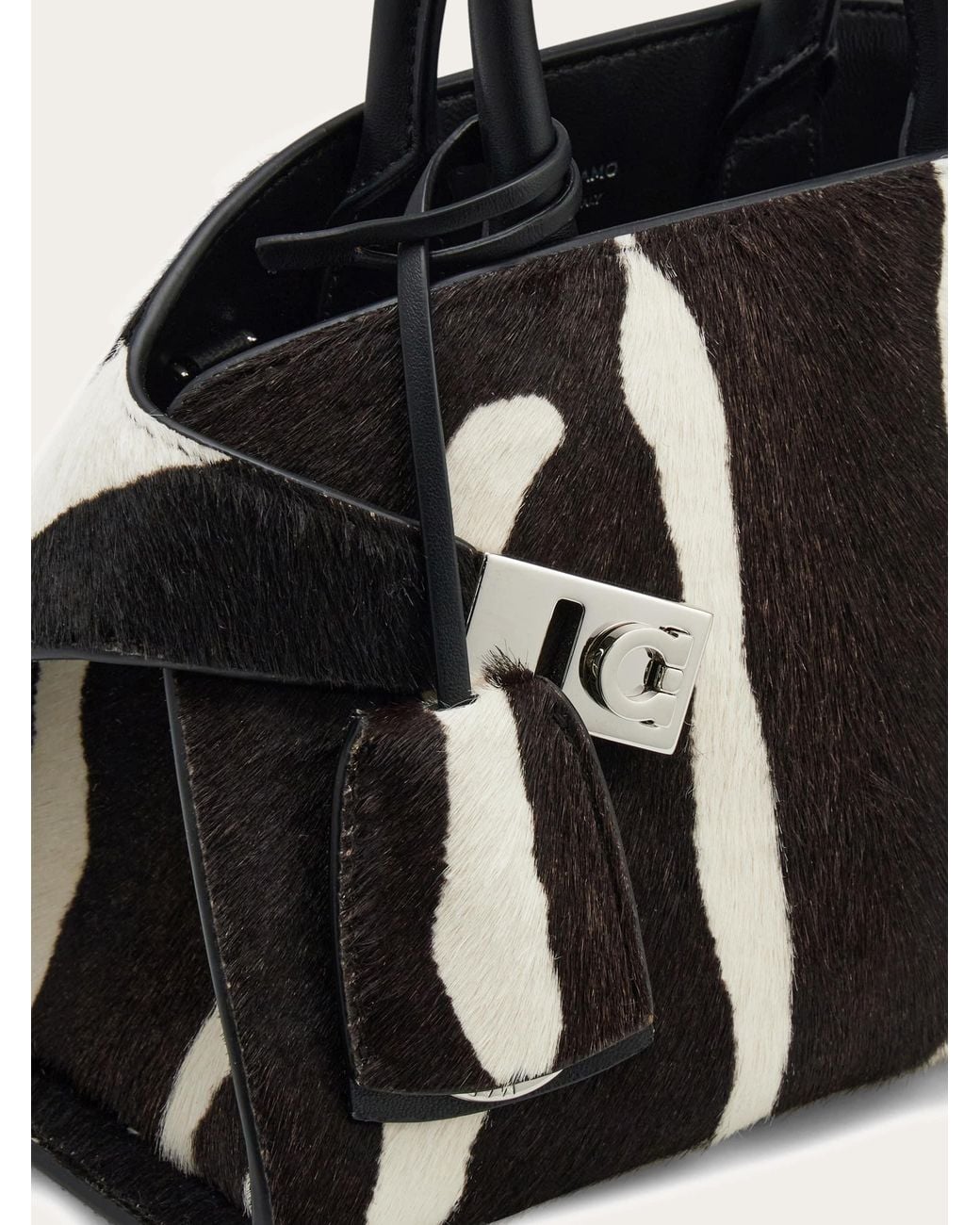 Ferragamo Natural Hug Handbag Bicolor (Xs)