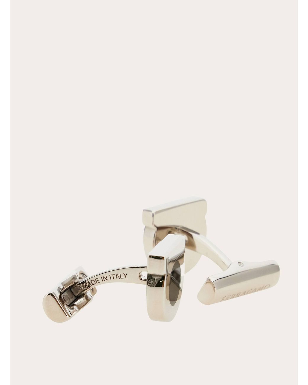 Ferragamo Natural Gancini Cufflinks for men