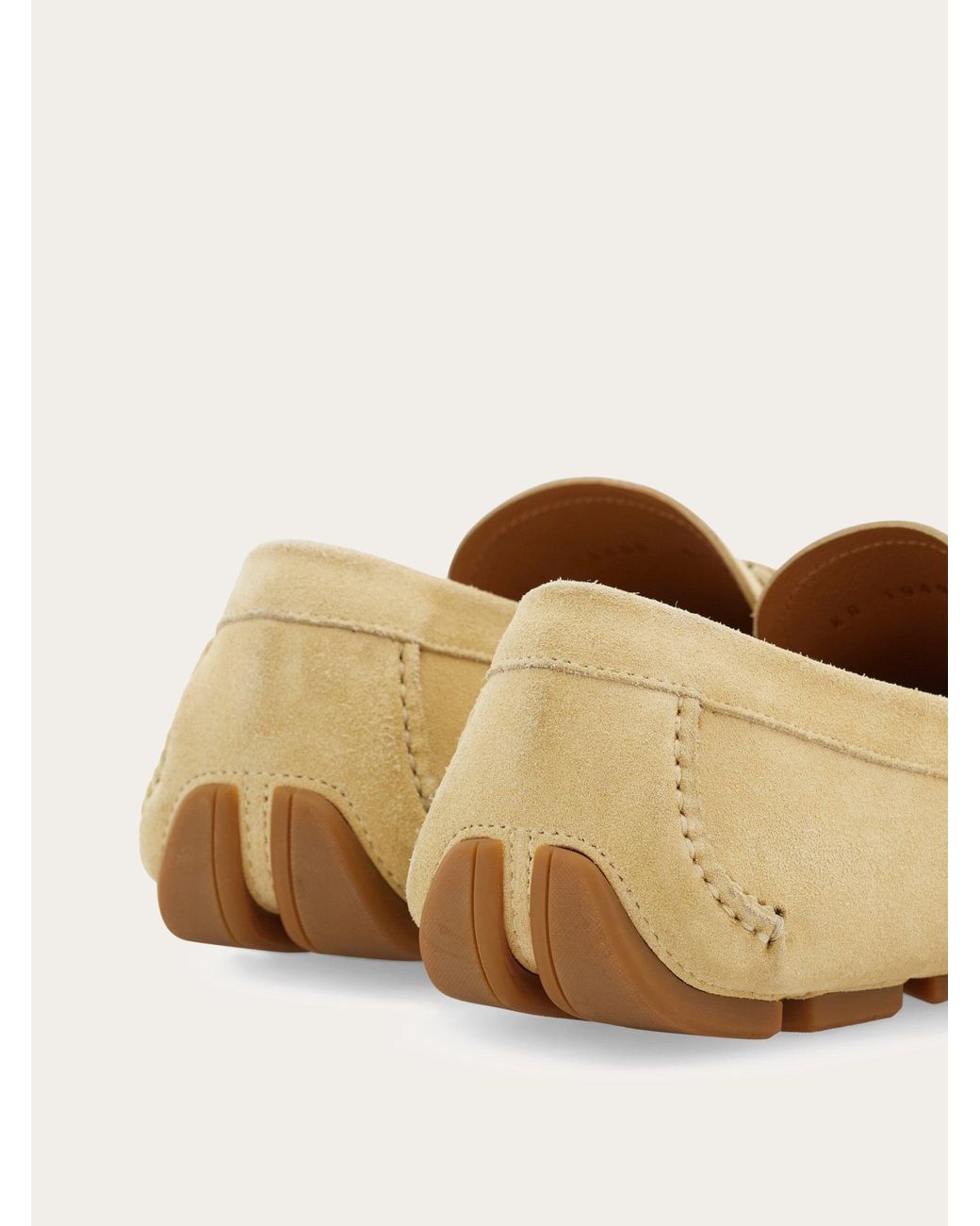 Ferragamo Natural Laced Driver for men