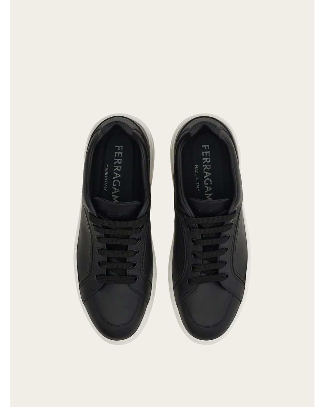 Ferragamo White Low Top Sneaker for men