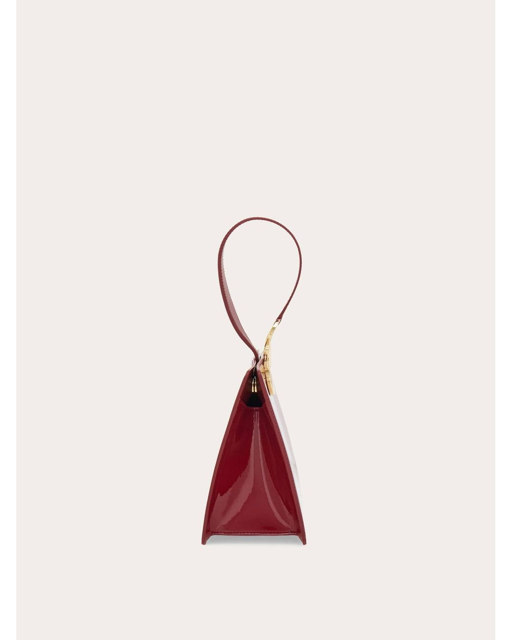 Ferragamo Red Mini Clutch