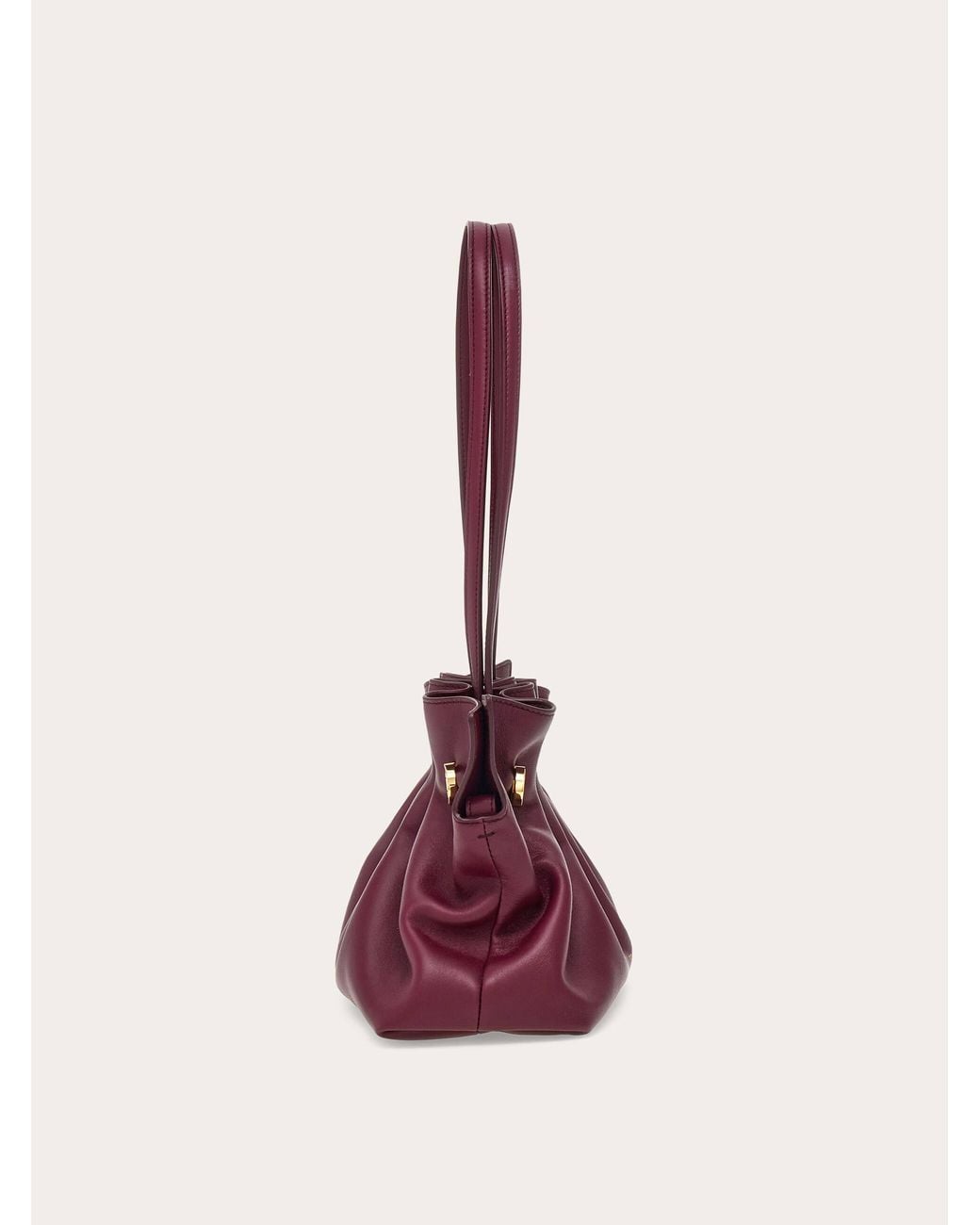 Ferragamo Purple Soft-Bag (S)