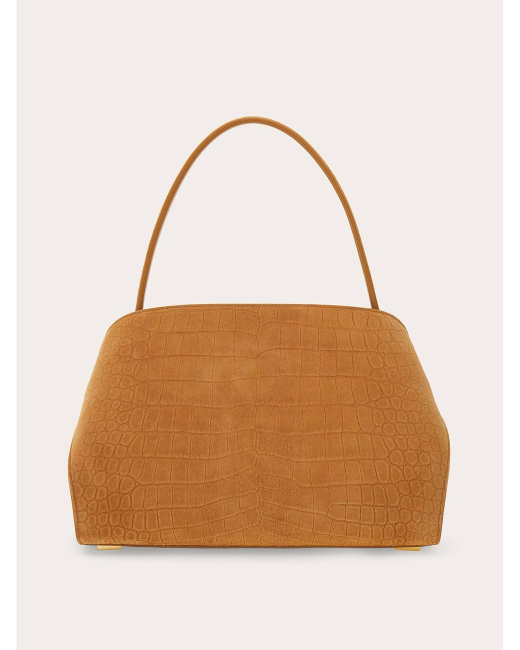 Ferragamo Natural Hug Soft Shoulder Bag (M)