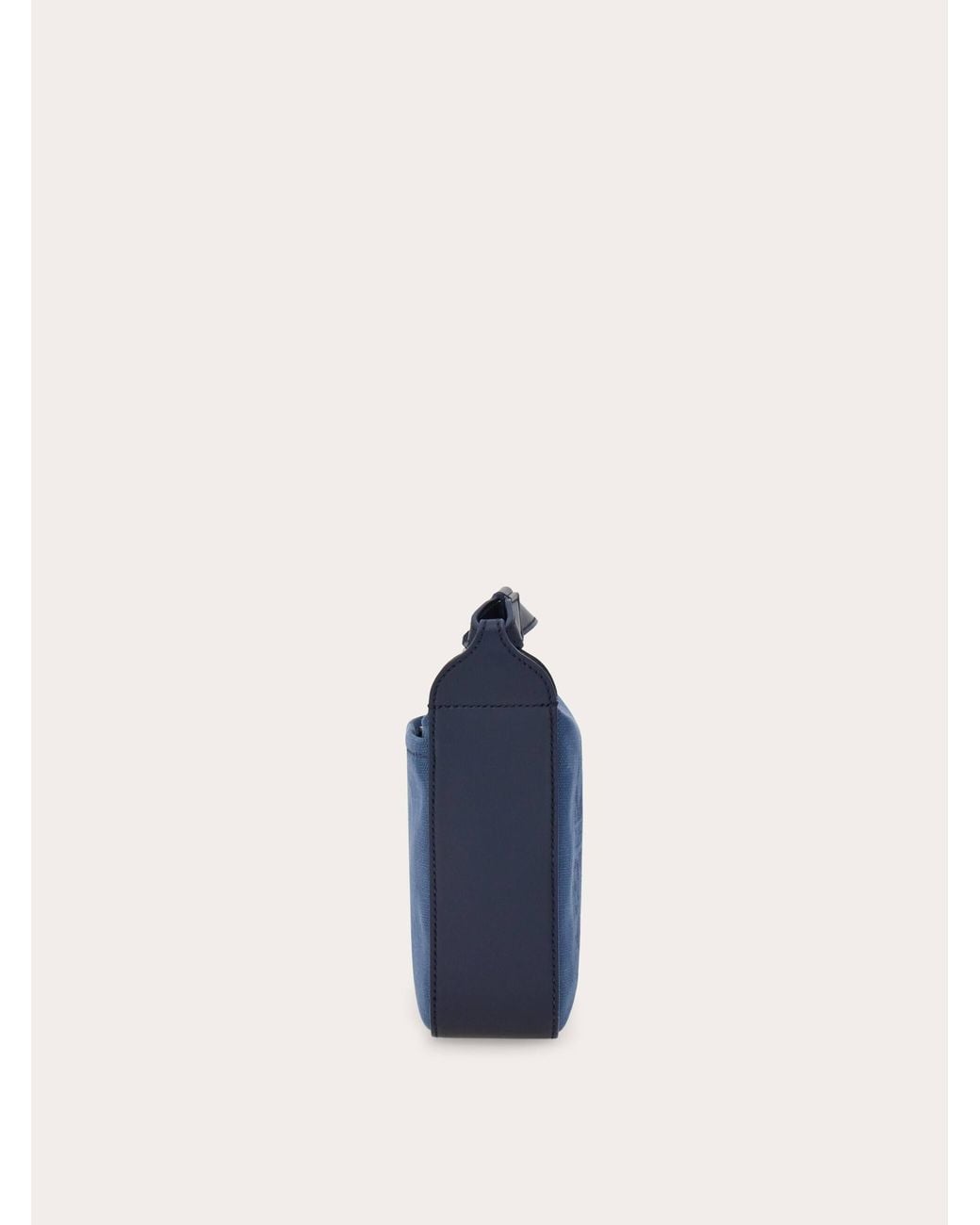 Ferragamo Blue Shoulder Bag With Logo for men