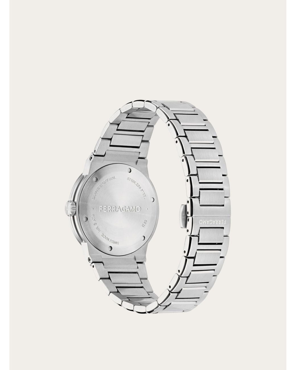 Ferragamo Blue F-80 Classic Gmt Watch for men