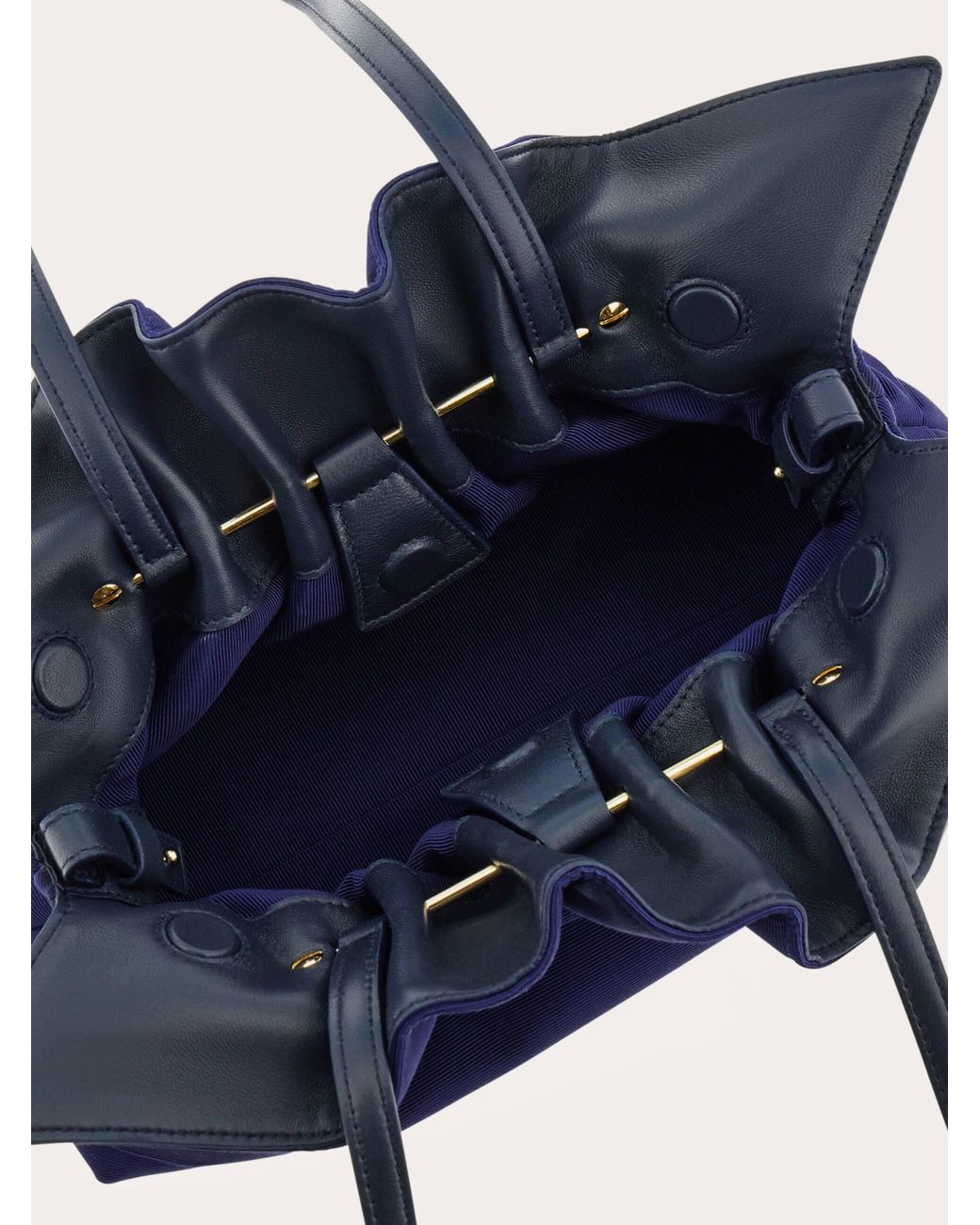 Ferragamo Blue Soft-Bag (S)