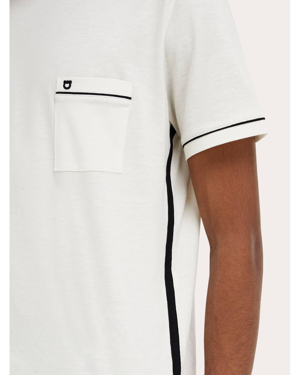 Ferragamo Natural Gancini T-Shirt for men