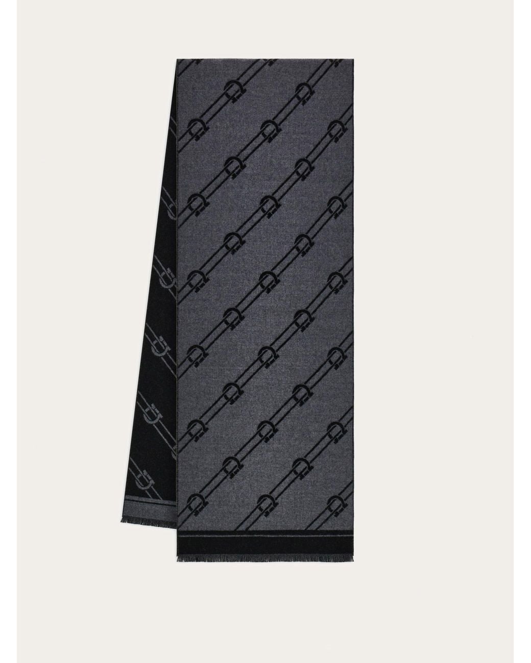 Uomo Sciarpa di Ferragamo in Black da Uomo