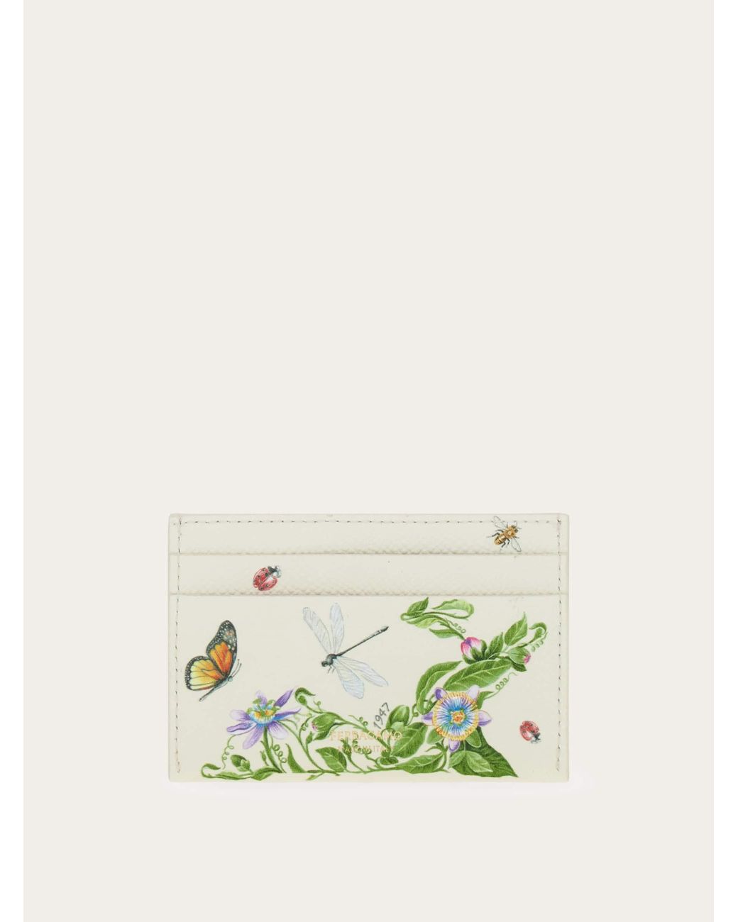 Ferragamo Multicolor Gancini Credit Card Holder
