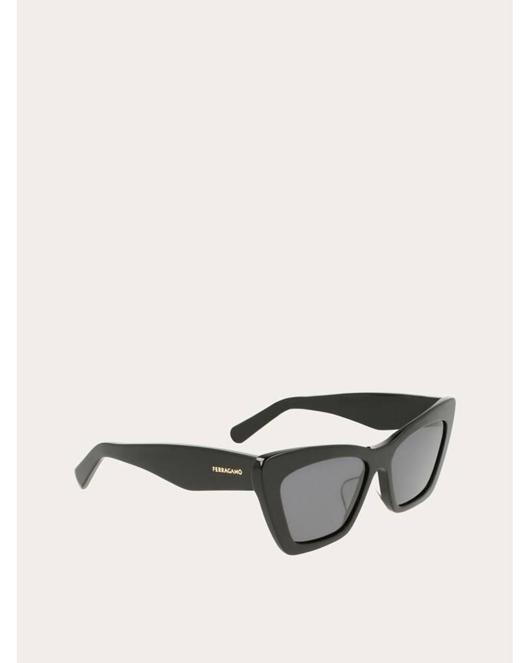 Ferragamo Gray Sunglasses