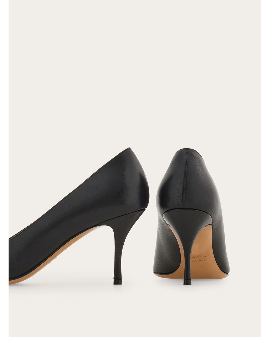 Ferragamo Multicolor Maxi Gancini Pump .5