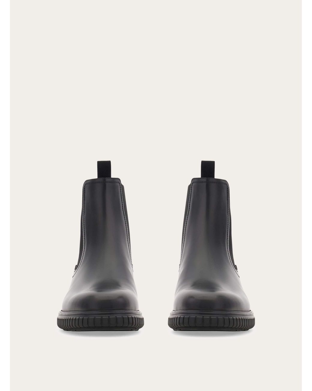 Ferragamo Black Chelsea Boot for men
