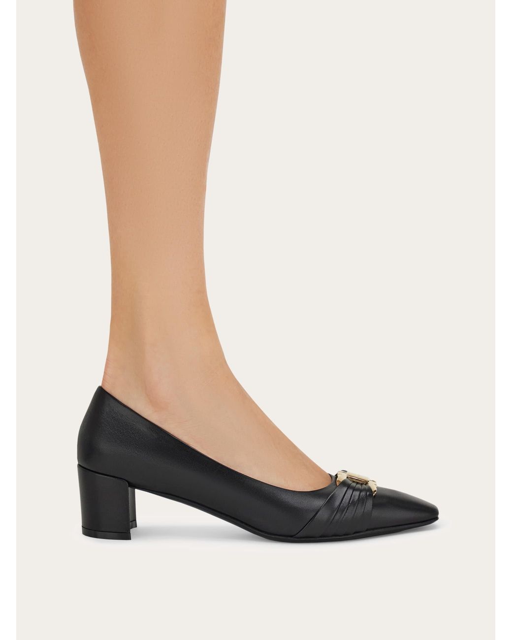 Ferragamo Multicolor Gancini Ornament Pump