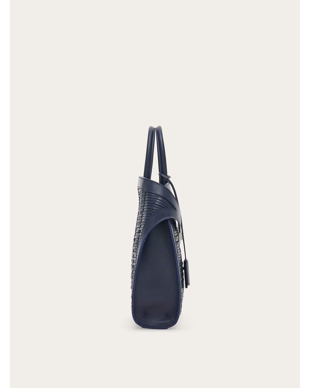 Ferragamo Blue Hug Tote Bag for men