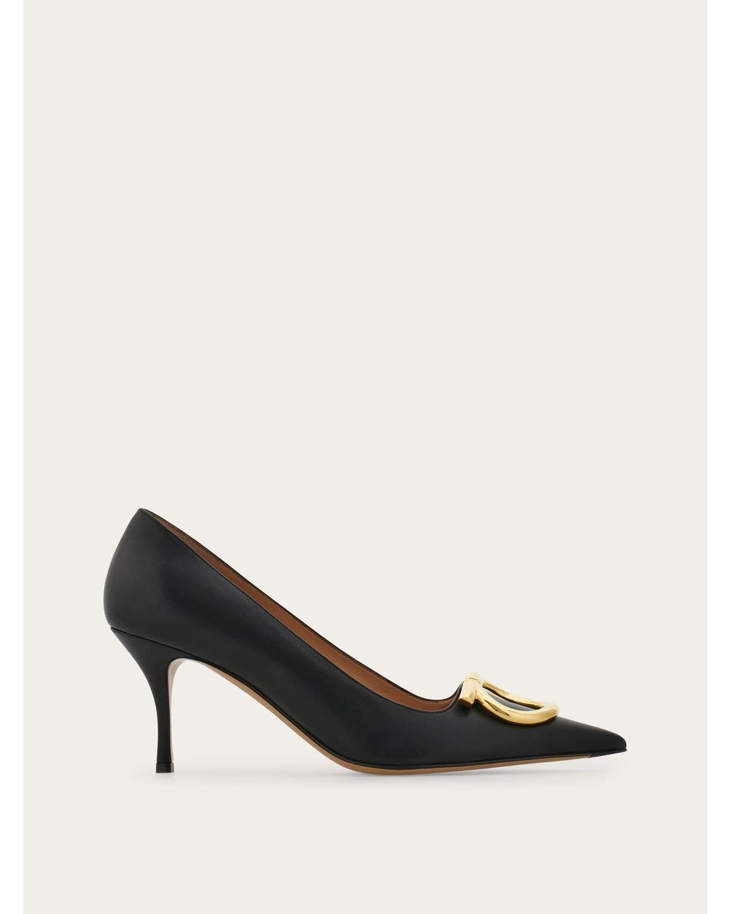 Ferragamo Multicolor Maxi Gancini Pump .5
