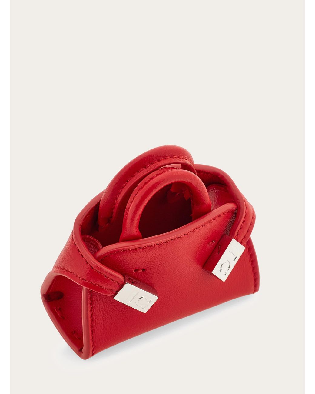 Ferragamo Red Hug Mini Charm