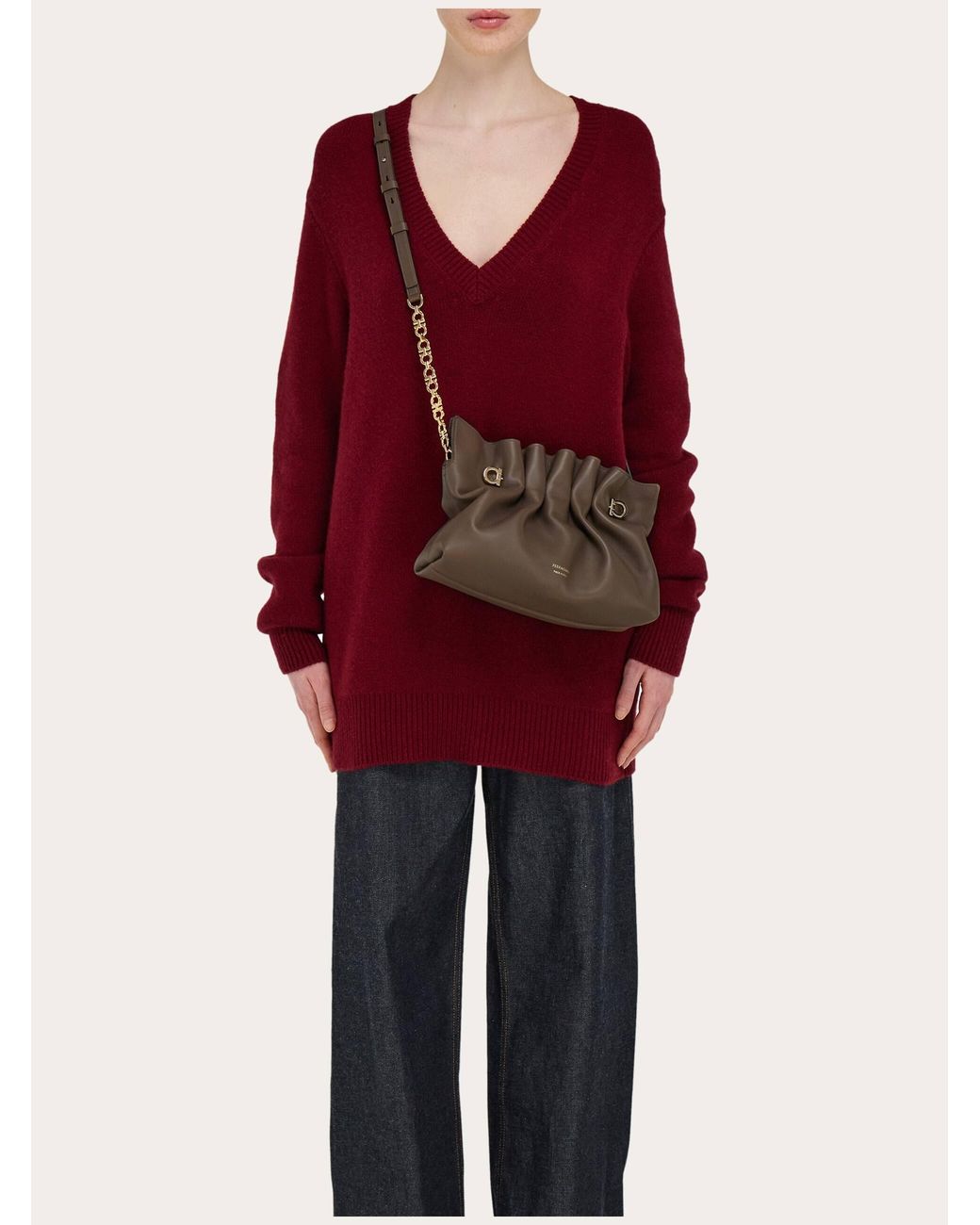 Ferragamo Natural Soft-Bag (S)