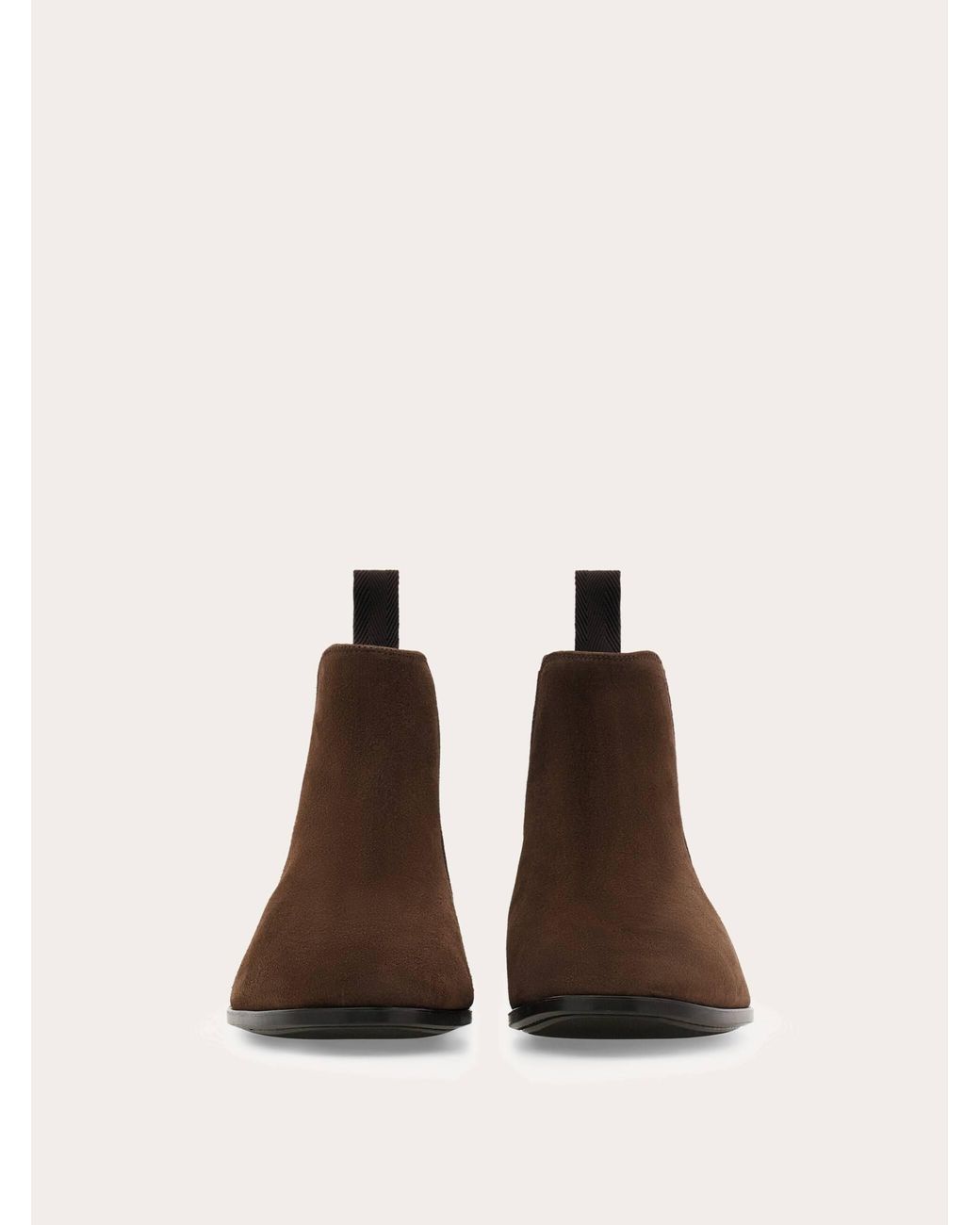 Ferragamo Brown Chelsea Boot .5 for men