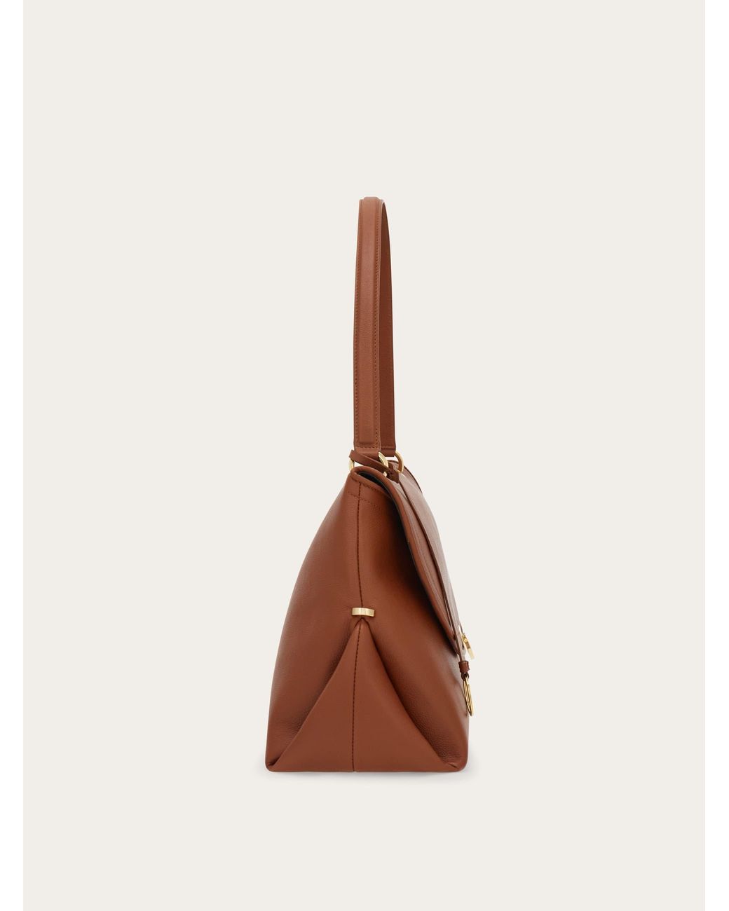 Ferragamo Brown Sofia 2026 Shoulder Bag (L)