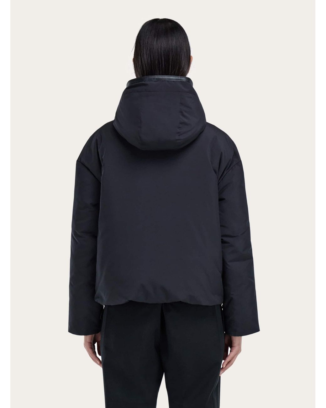 Ferragamo Blue Padded Blouson